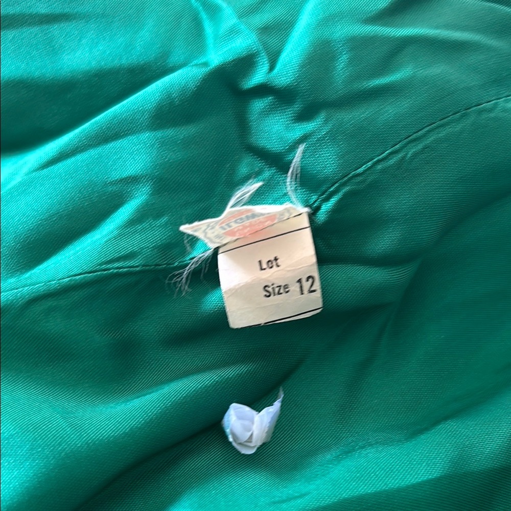 Michelle Stuart Emerald Green Textile - image 4